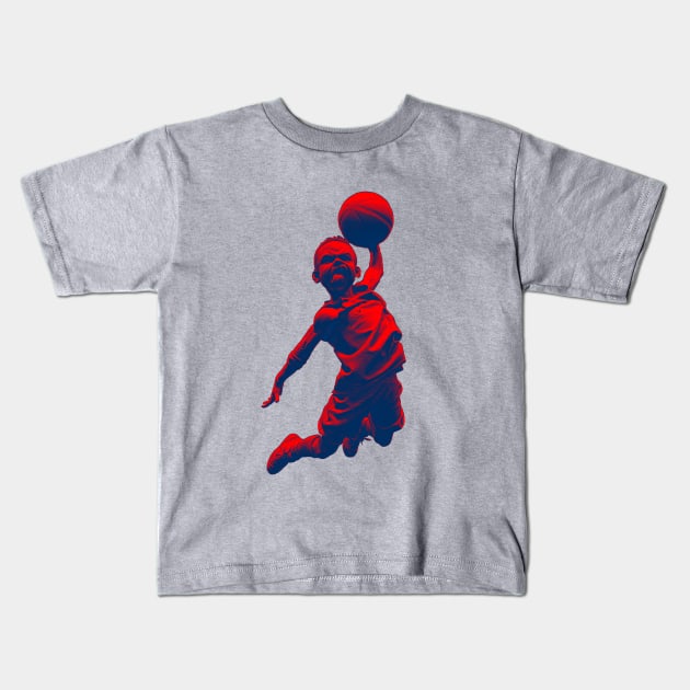 DUNK Kids T-Shirt by arxitrav